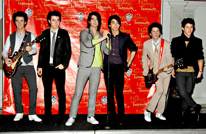 Jonas Brothers Wax Figures Jonas Brothers Wax Figures